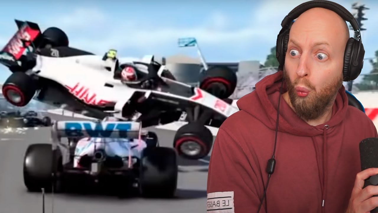 Johnni Ser F1 MEGA CRASHES