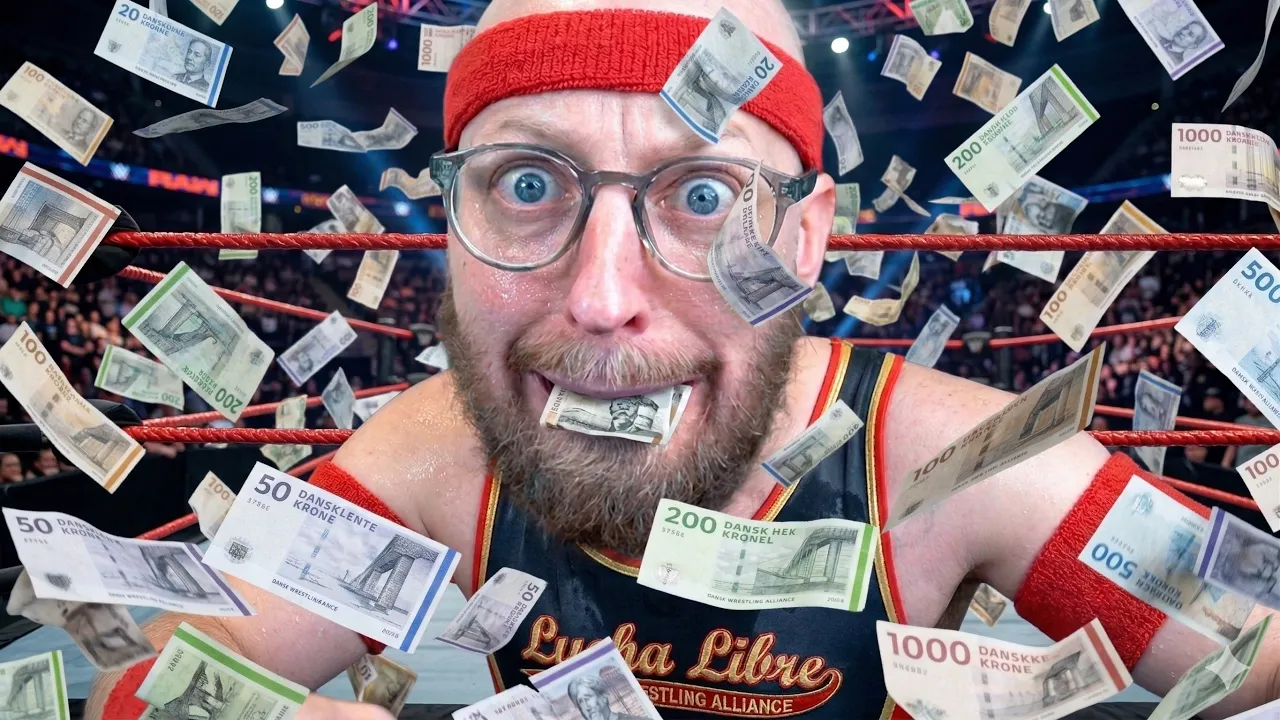 1.100 kr for WRESTLING SPIL?