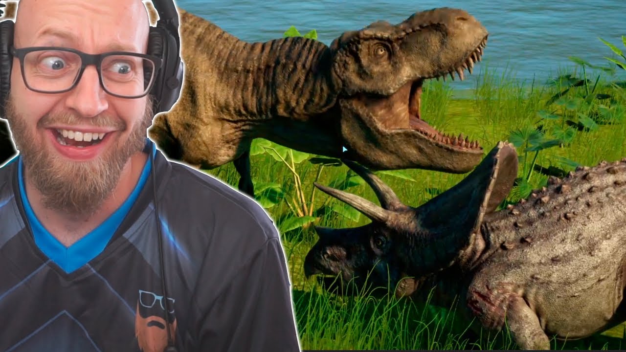 Jeg Satte En Planteæder Ind Til Min T-rex!