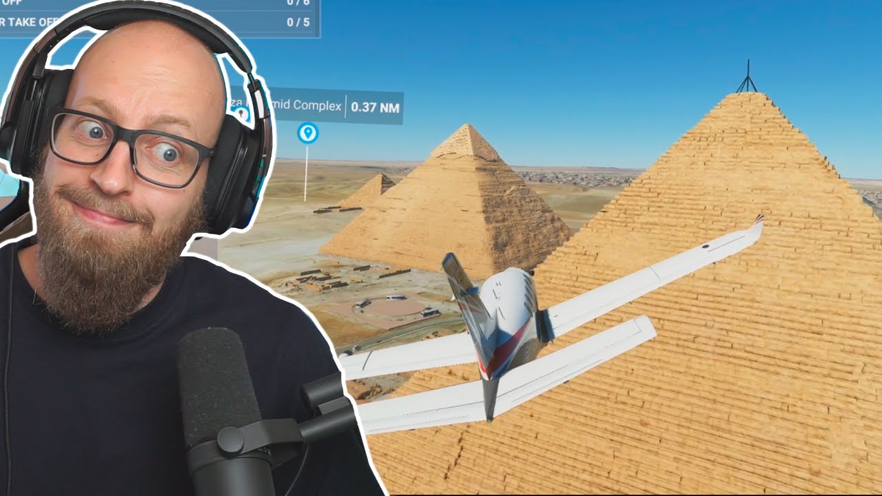 Besøger Pyramiderne i Egypten! ✈️