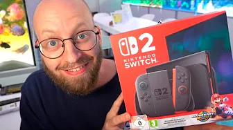Unboxer Nintendo Switch 2 & spiller Mario Kart World