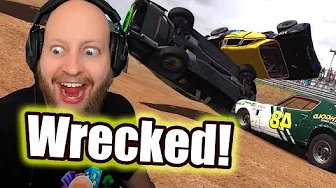 23 Lastbiler vs Johnni i WRECKFEST!