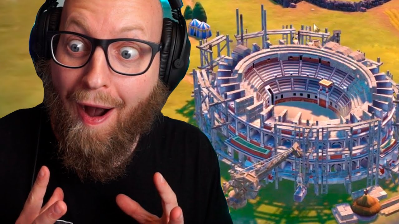 Bygger Colosseum i Civ 6!  (Gallic #2)