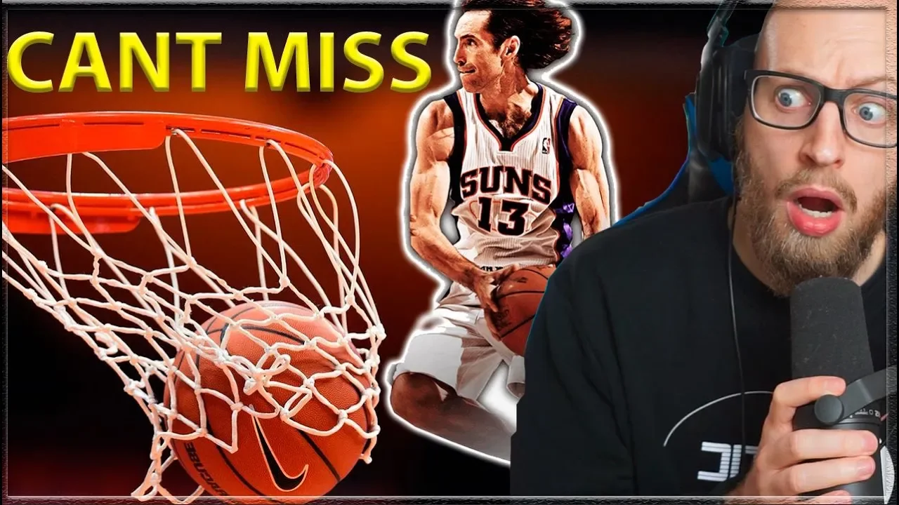 Han KAN IKKE ramme forbi 🤣🏀