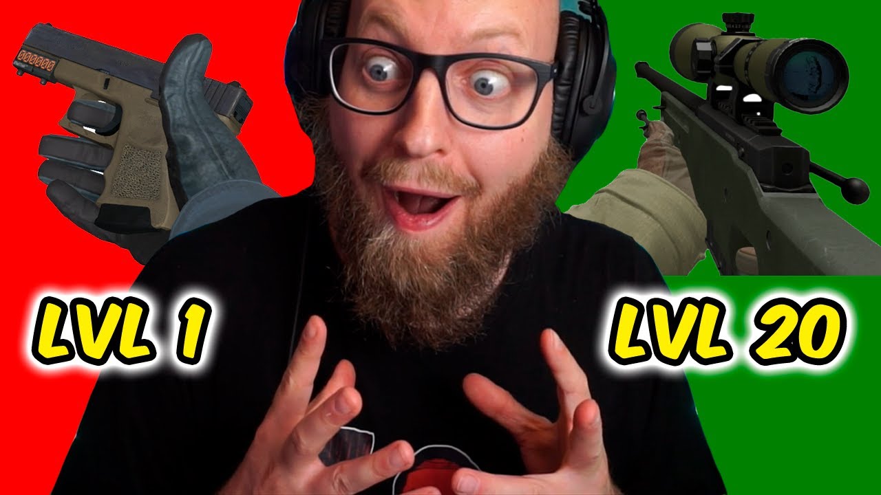 Fra pistol til awp! Gungame i competitive!