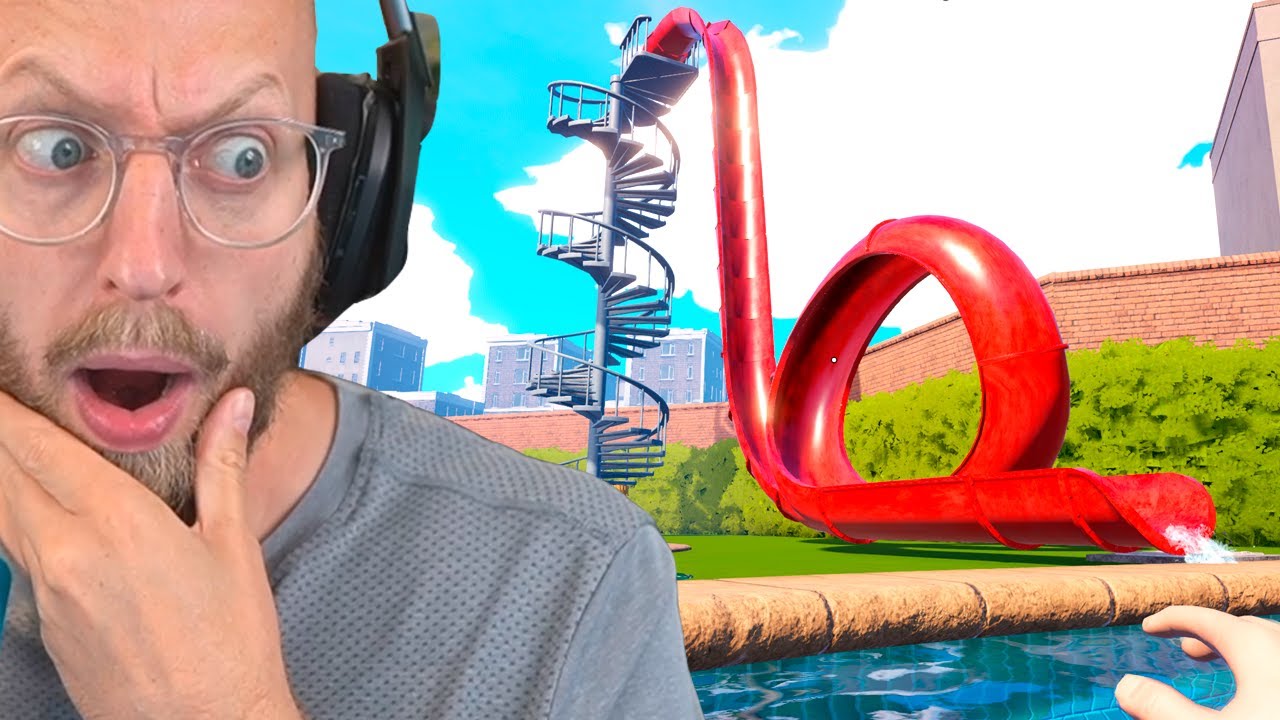 En Water Slide MED LOOOP!