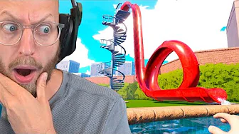 En Water Slide MED LOOOP!