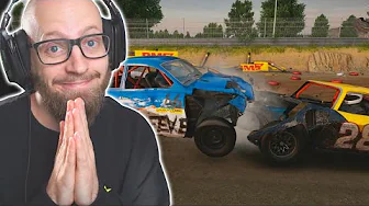 Frontalt Crash i Wreckfest xD !