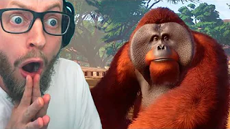 Mine elefanter slås & jeg får Orangutanger! (Planet Zoo #9)