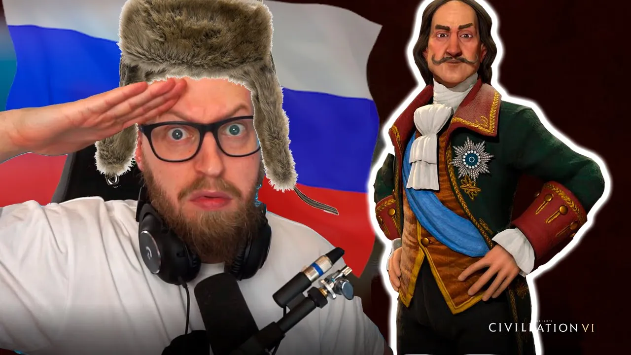 Johnni Kæmper for Mother Russia i Civ 6! (starter nyt spil)