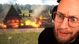 Dræber indbyggere & brænder byen ned. (Tvunget til at starte forfra) (Manor Lords #3)