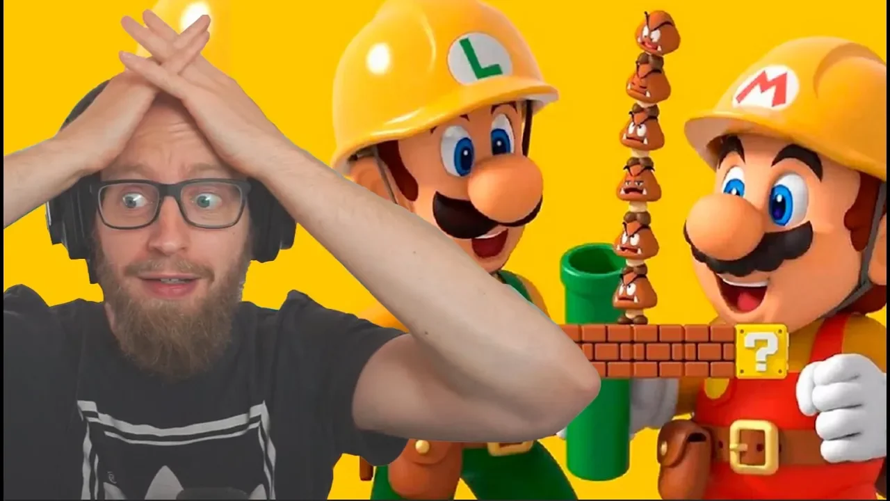 Prøver Super Mario Maker 2