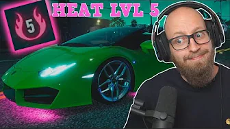 HEAT LVL 5! Masser af Politi! 🚓