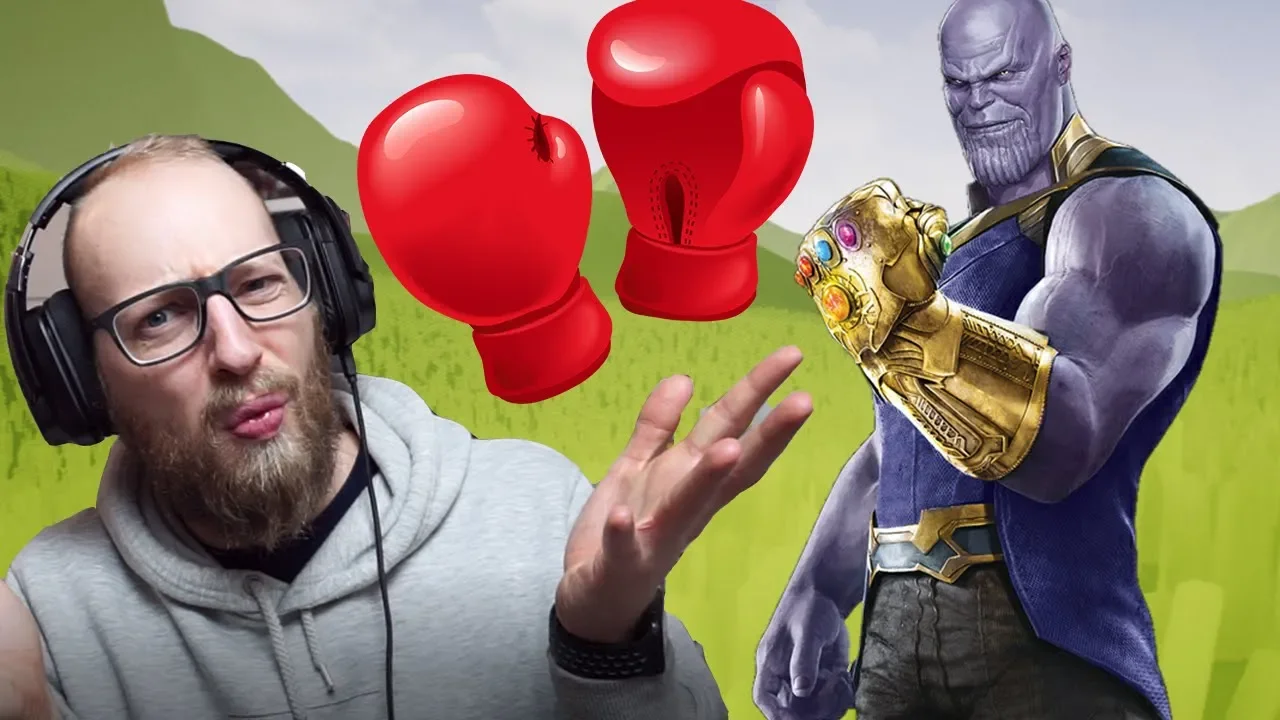 Thanos Slår Hårdt. GG (Fortnite)