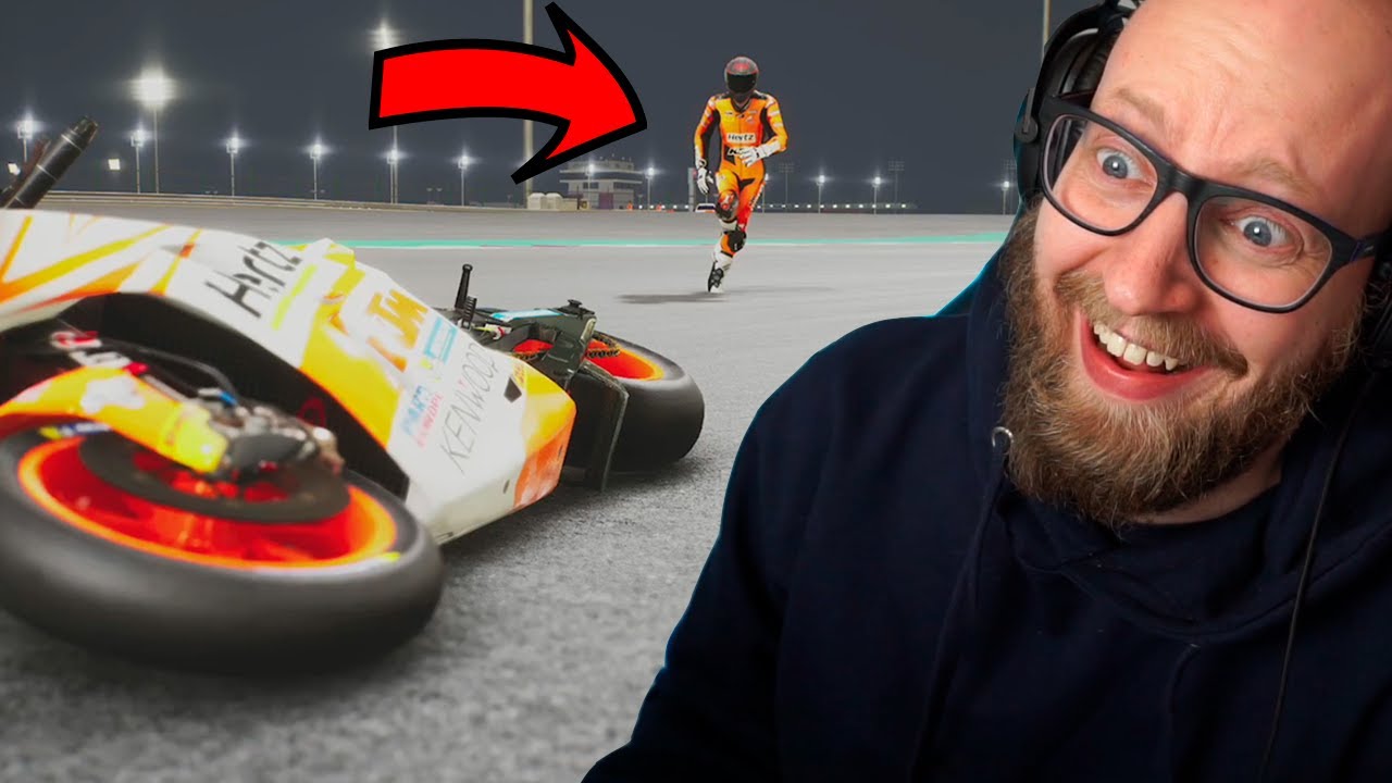 Starter På MotoGP 21 og det går GALT (MotoGP 21 #1)