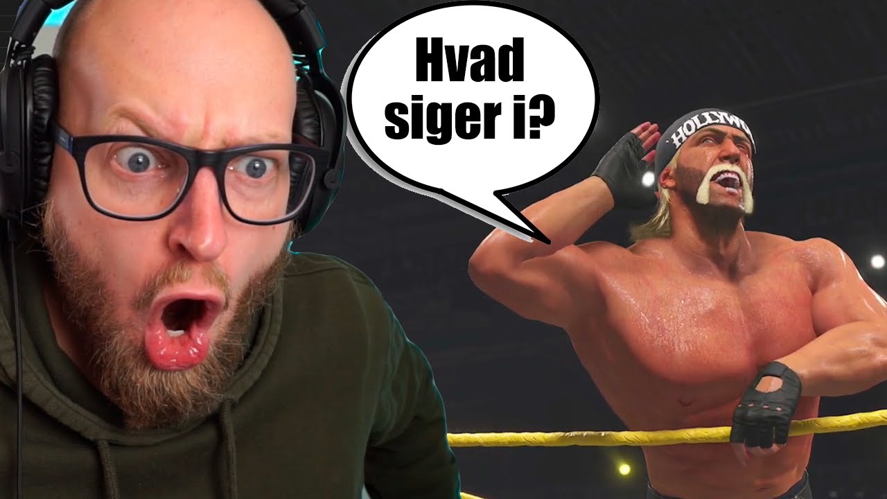 Sparker ansigter ind med Hulk Hogan