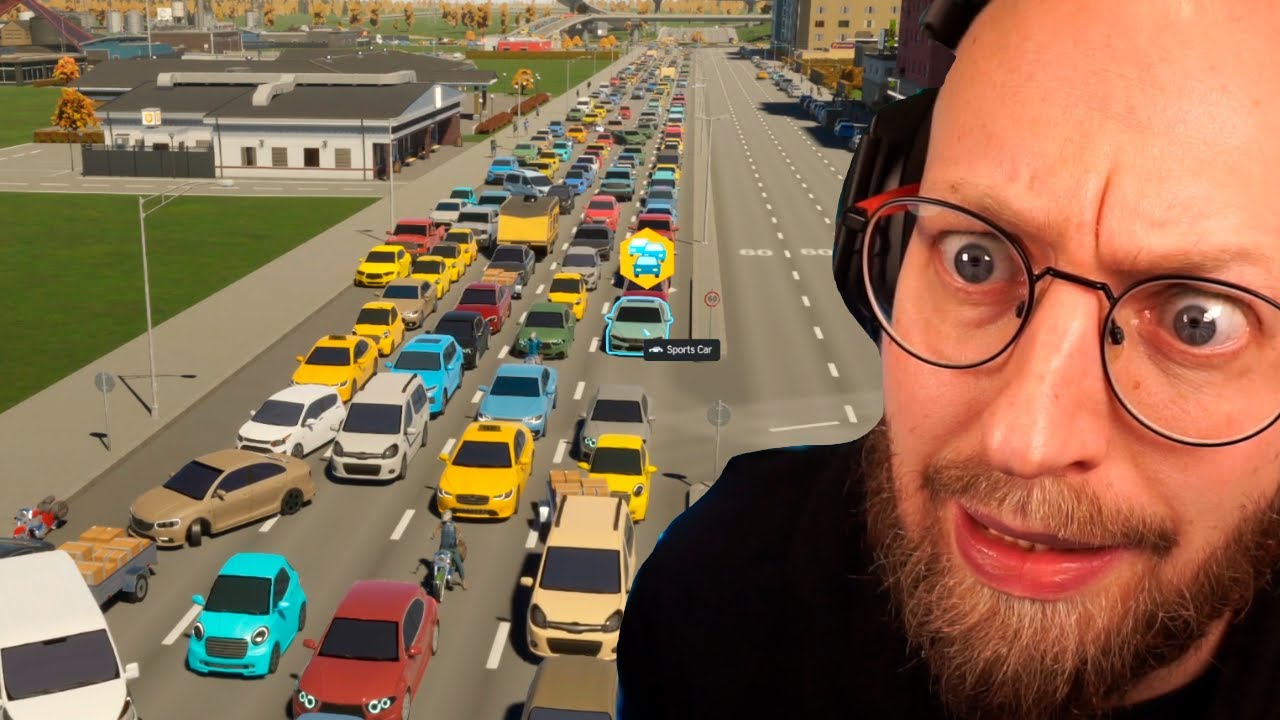 ÅH NEJ! Kæmpe kø i byen... (Cities Skylines II #3)