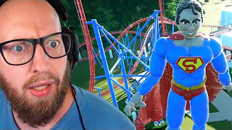 En Ny Superman Coaster i Metroen! WOW!