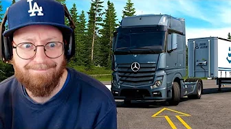 At bakke med lastbil - en SVÆR disciplin