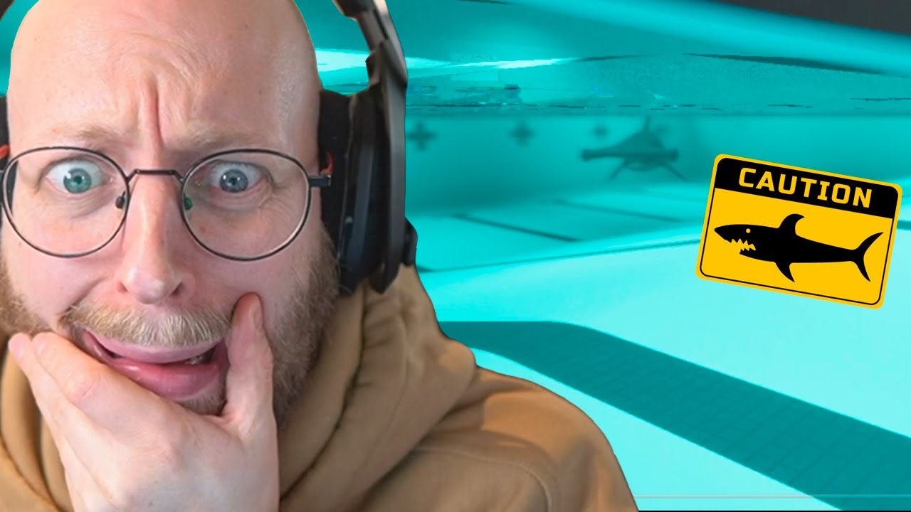 Der er hajer i svømmehallen