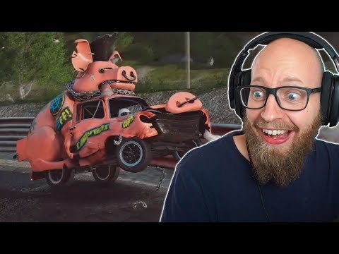 Smadrer Grissemobilen🐷