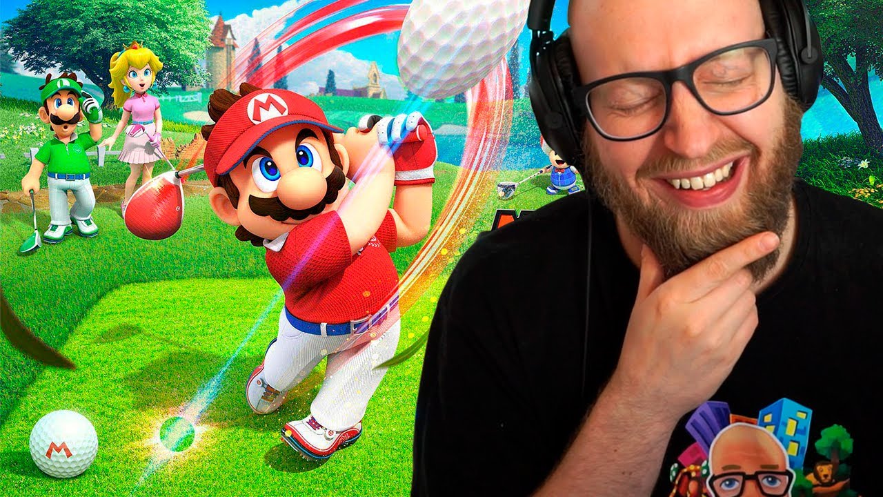 Jeg Spiller Mario Golf Super Rush!