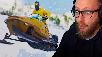 Daddy På Snescooter 🤣❄️
