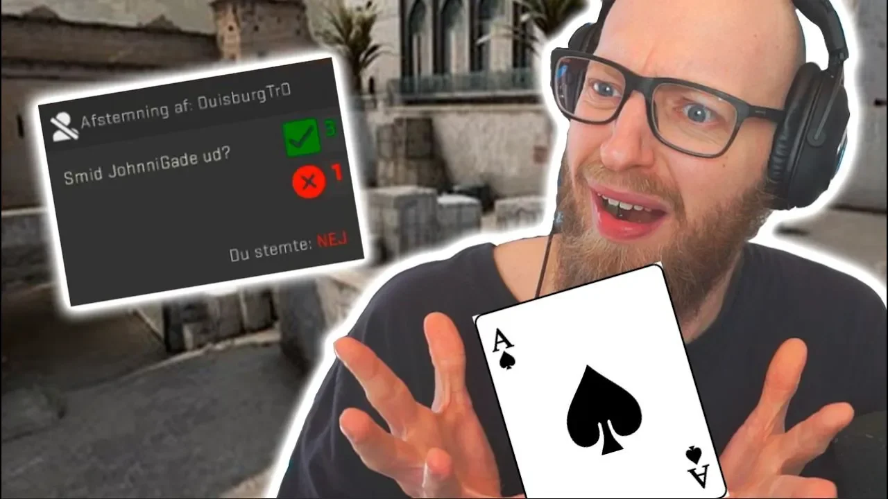 Får ACE og bliver KICKED?