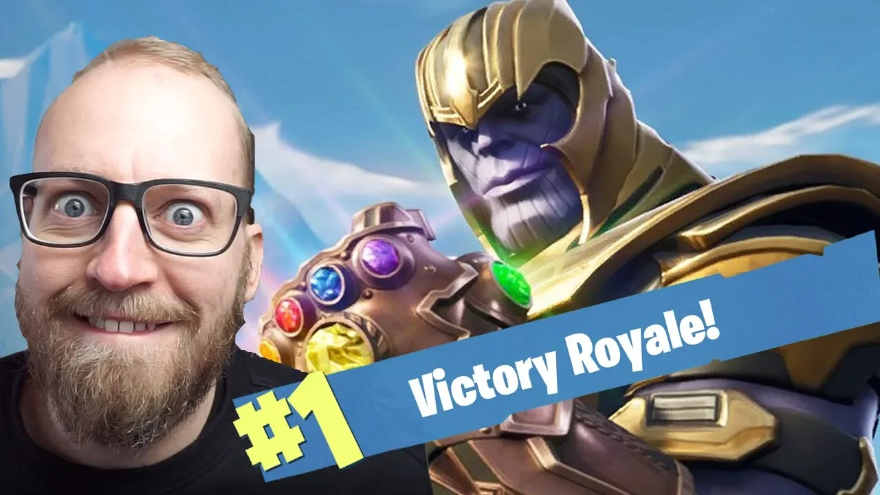 Vinder Med Thanos! Han er OP (Fortnite)
