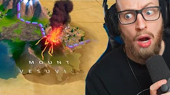 Vulkanen Vesuv går i UDBRUD (Late Night Civ #2)
