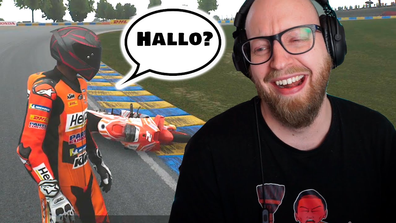 Hvor er min motorcykel? Falder af!