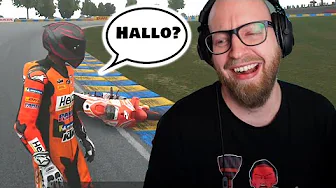 Hvor er min motorcykel? Falder af!