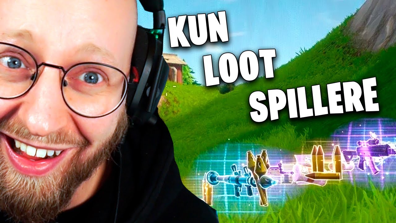 Jeg må KUN loote spillere