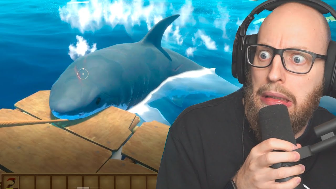 Jeg Prøver Raft. Det Bare Mig og Hajen!