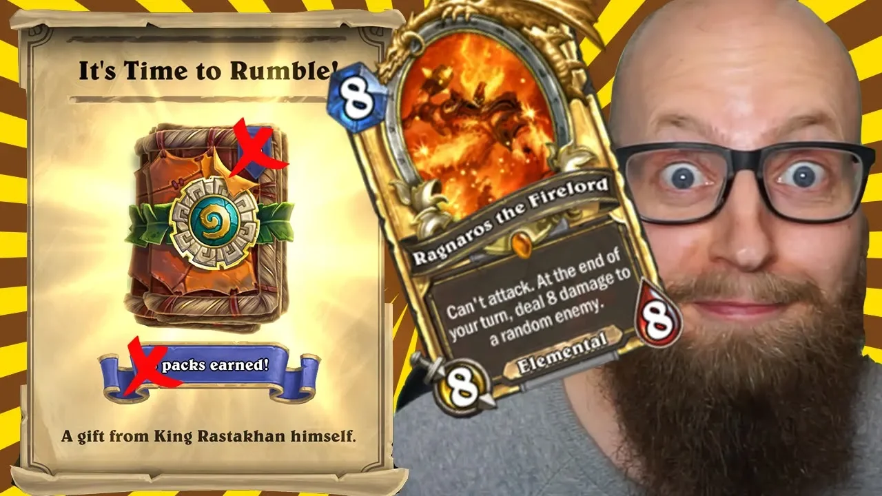 100+ Packs og Ragnaros Allstar? (Hearthstone)