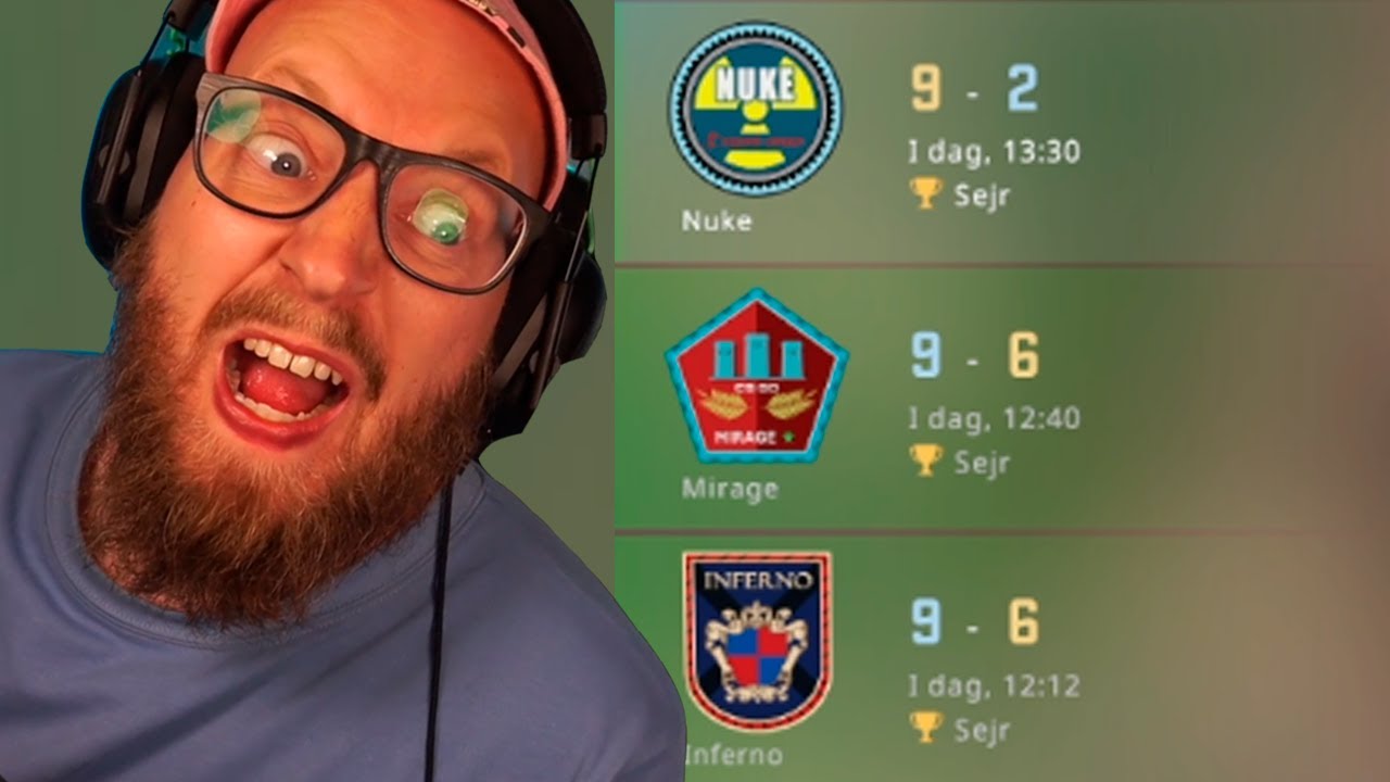 Kæmpe Counter Strike WIN STREAK