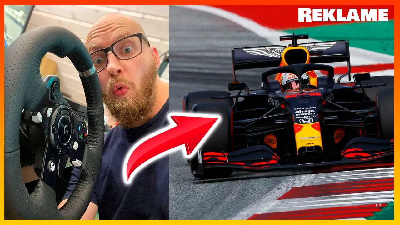 Spiller Formel 1 med RAT og PEDALER!