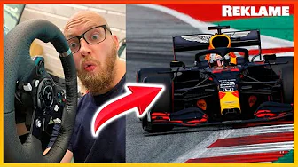 Spiller Formel 1 med RAT og PEDALER!