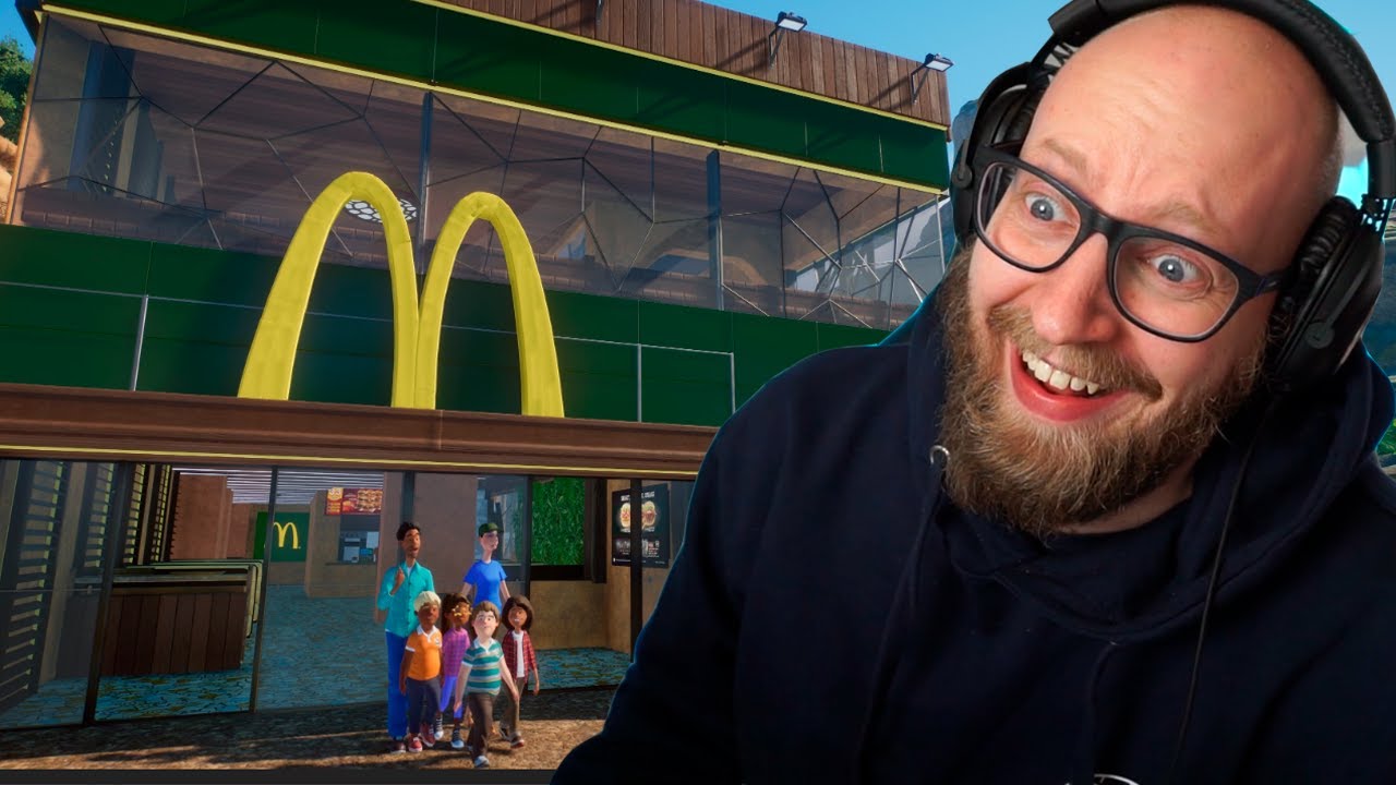 Bygger En McDonalds i Planet Zoo