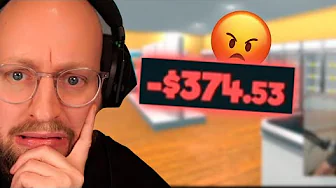 Jeg går i MINUS! Katastrofe for mit Supermarked...