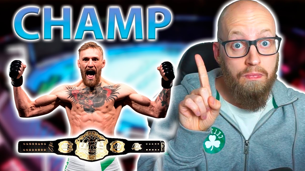 Vinder Bæltet Med Connor McGregor