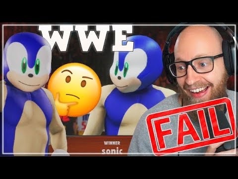 SONIC i WWE 🤣
