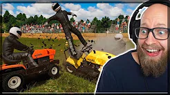 Flækker Folk i Havetraktor! (GRINERN Spil)