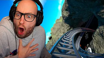 Denne Coaster Går NED I EN GROTTE 🦇