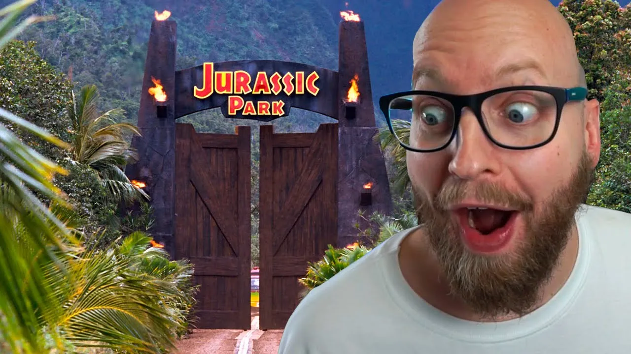 Prøver Jurassic Park Banen i Forza