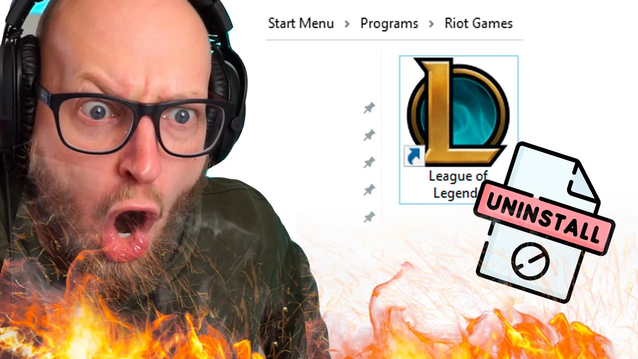 Afinstallerer hvis jeg taber