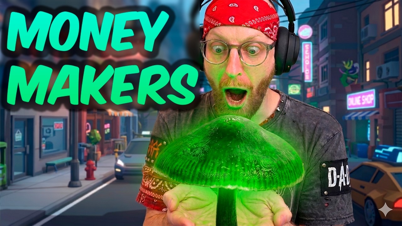 Giftig Selvlysende Svamp laver DOLLARS