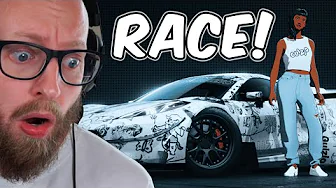 Satser alle mine penge i dette street race!