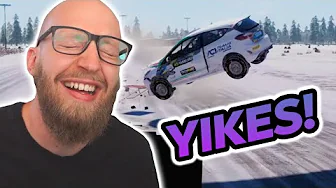 Min Rallybil kan FLYVE!