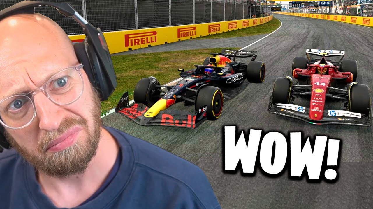 Verstappen angriber i SIDSTE LAP!